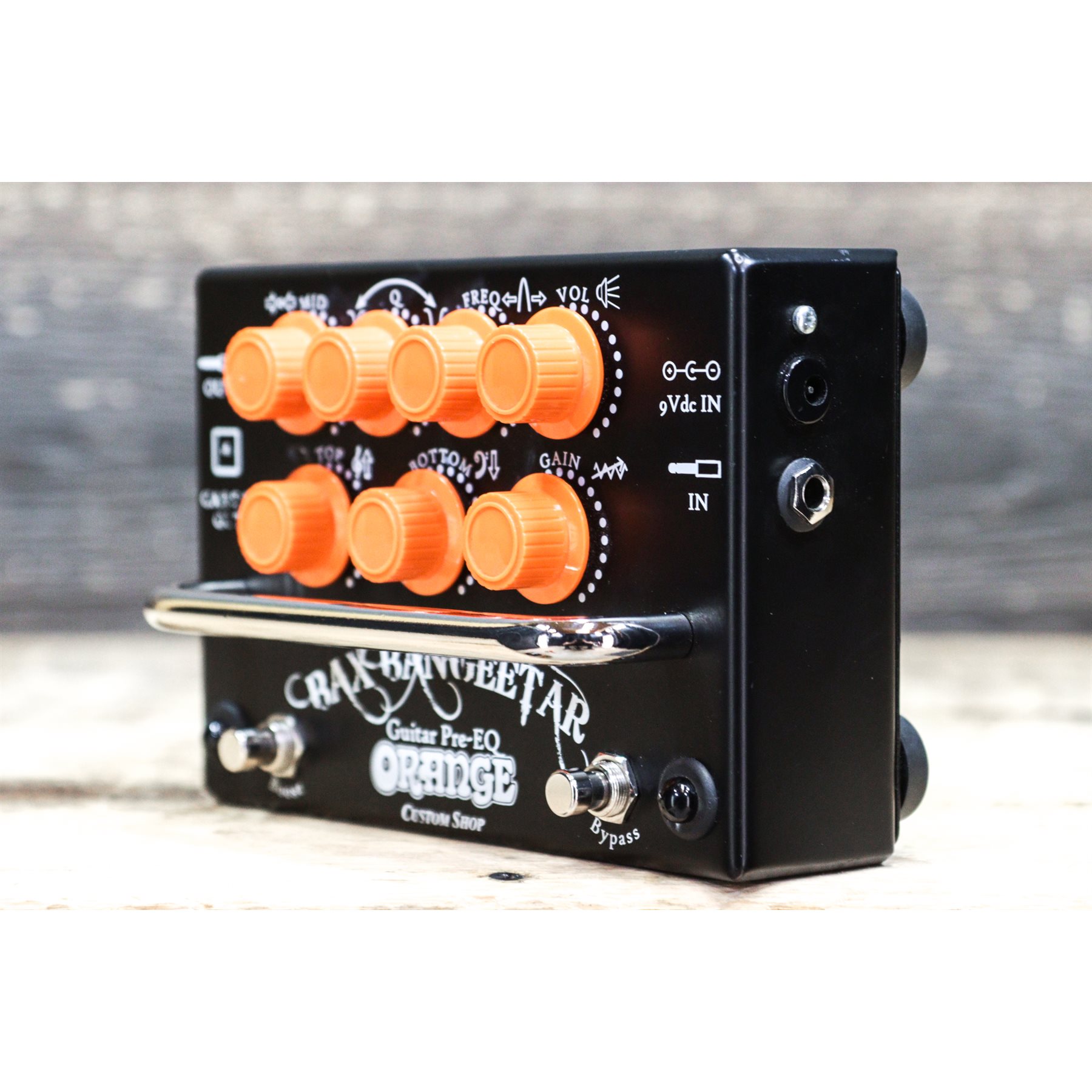 ORANGE CUSTOM SHOP BAX BANGEETAR GUITAR PREAMP & EQ BLACK EFFECT 