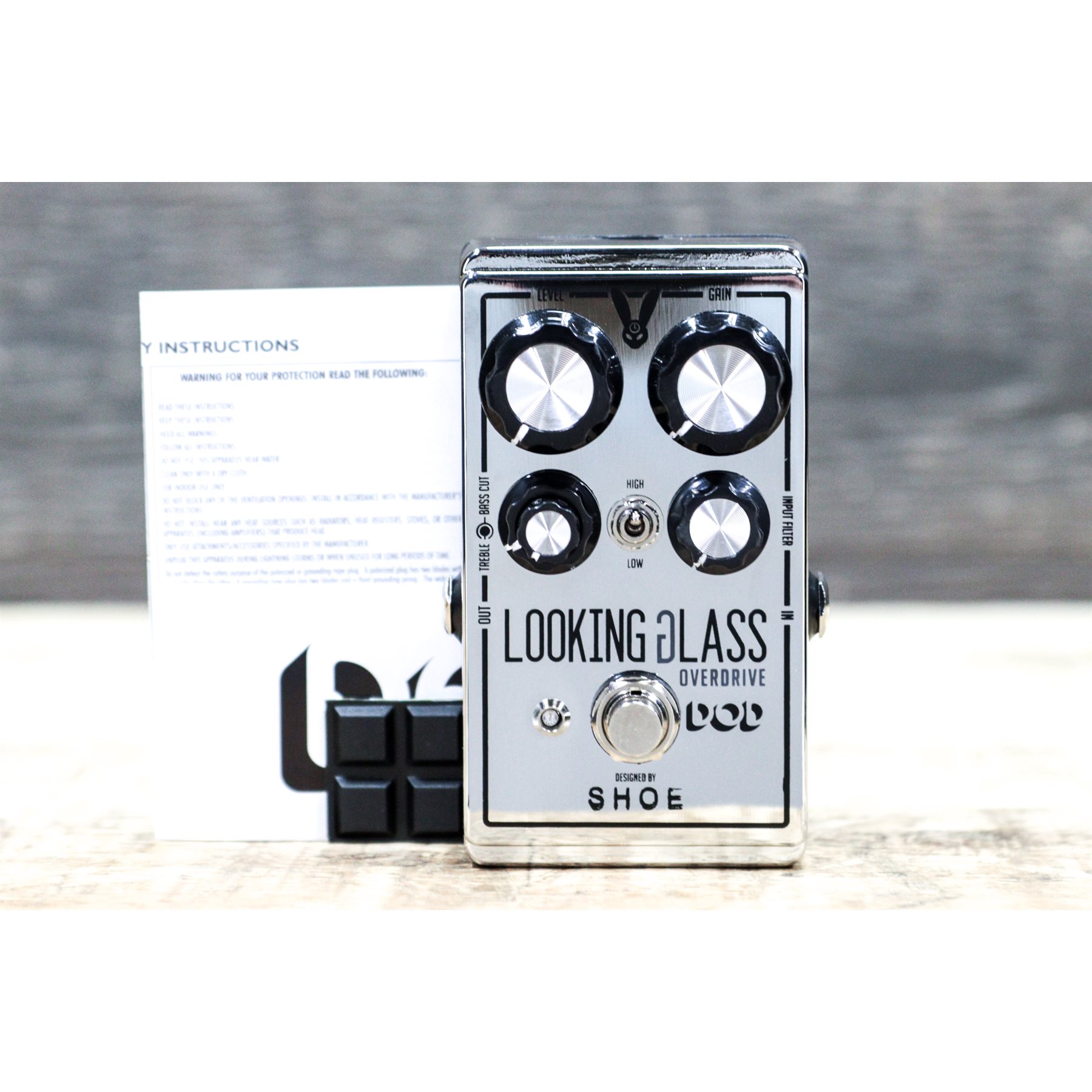 DOD LOOKING GLASS Overdrive 箱付き DOD LOOKING GLASS UNIQUE INPUT FILTER CLASS-A FET OVERDRIVE EFFECT