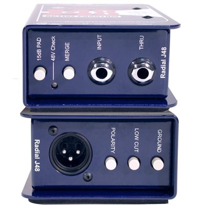 RADIAL ENGINEERING J48 PREMIUM ACTIVE DI R800 3001 00