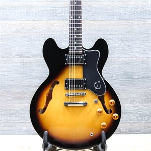 EPIPHONE DOT HISTORIC ES-335 DESIGN VINTAGE SUNBURST SEMI-HOLLOW ELECTRIC GUITAR