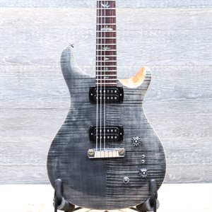 PRS SE PAUL'S GUITAR FLAME MAPLE VENEER TOP CHARCOAL GUITARE ÉLECTRIQUE AVEC ÉTUI SOUPLE #G057083