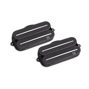 SEYMOUR DUNCAN SET, WHAUCH JUPITER 7 RAIL BLK