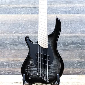 DINGWALL COMBUSTION 5-STRING LEFT-HANDED 2-TONE BLACKBURST ELECTRIC BASS AVEC ÉTUI SOUPLE