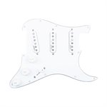 SEYMOUR DUNCAN HENDRIX VOODOO PICKGUARD ASSEMBLY WHITE