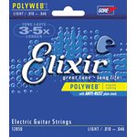 ELIXIR POLYWEB 12050 LIGHT ELECTRIC NICKEL PLATED STEEL - 10-46