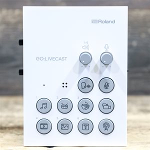 ROLAND GO:LIVECAST LIVE STREAMING STUDIO FOR SMARTPHONES AUDIO MIXER AVEC BOITE