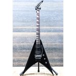 JACKSON KV3 KING V BLACK WITH ORIGINAL FLOYD ROSE BRIDGE ELECTRIC GUITAR AVEC ÉTUI SOUPLE