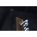 JACKSON KV3 KING V BLACK WITH ORIGINAL FLOYD ROSE BRIDGE ELECTRIC GUITAR AVEC ÉTUI SOUPLE