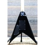 JACKSON KV3 KING V BLACK WITH ORIGINAL FLOYD ROSE BRIDGE ELECTRIC GUITAR AVEC ÉTUI SOUPLE
