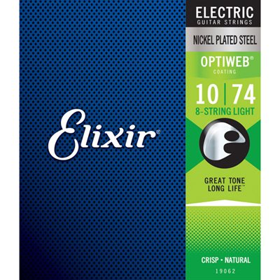 ELIXIR OPTIWEB 19062 LIGHT, 10-74, 8 CORDES ELIXIR OPTIWEB 19062 LIGHT, 10-74, 8 CORDES