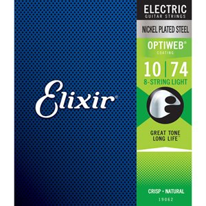 ELIXIR OPTIWEB 19062 LIGHT, 10-74, 8 CORDES