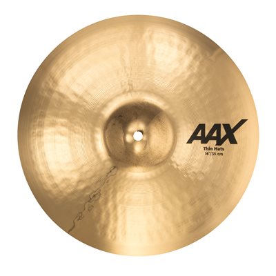 SABIAN AAX THIN HATS 14 21401XCB BRILLANT SABIAN AAX THIN HATS 14 21401XCB BRILLANT
