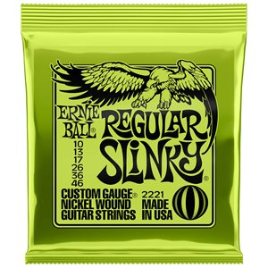 ERNIE BALL 2221 REGULAR SLINKY NICKEL WOUND - 10-46