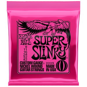 ERNIE BALL 2223 SUPER SLINKY NICKEL WOUND - 9-42