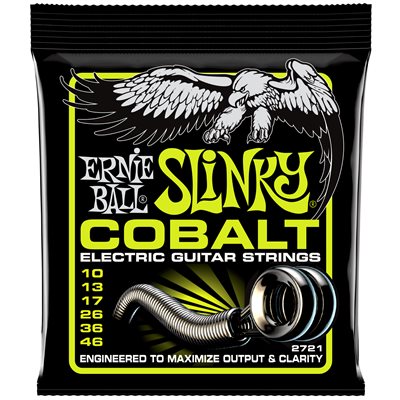 ERNIE BALL 2721 REGULAR SLINKY COBALT - 10-46 ERNIE BALL 2721 REGULAR SLINKY COBALT - 10-46