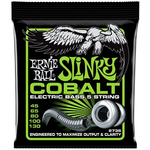 ERNIE BALL 2736 BASS 5 SLINKY COBALT - 45-130