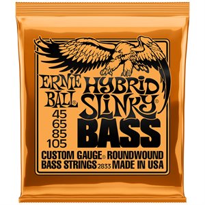 ERNIE BALL 2833 HYBRID SLINKY NICKEL WOUND - 45-105