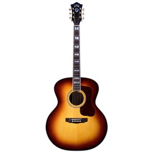 GUILD USA F-55 MAPLE ANTIQUE BURST/LR BAGGS