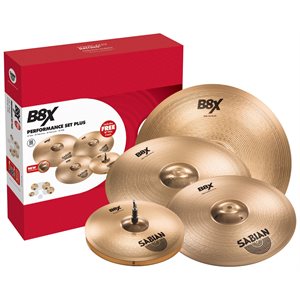 SABIAN PACK B8X PERF SET PLUS 45003XG