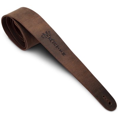 MARTIN VINTAGE LEATHER 2'' CFM LOGO, BROWN MARTIN VINTAGE LEATHER 2'' CFM LOGO, BROWN