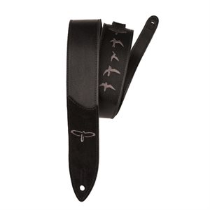 PRS ACC-3166 LEATHER BIRDS BLACK