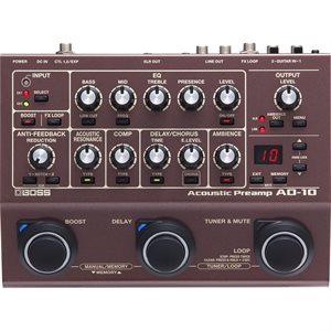 BOSS AD-10 ACOUSTIC PREAMP