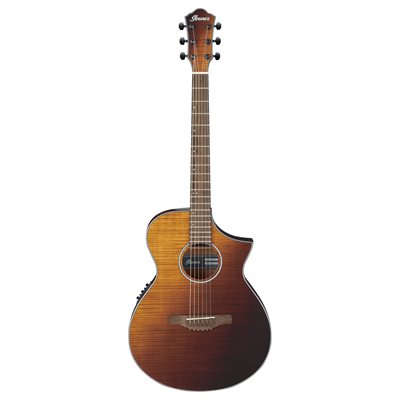 IBANEZ AEWC32FM AMBER SUNSET FADE