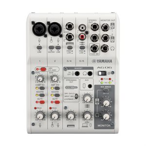 YAMAHA AG06MK2 W, WHITE