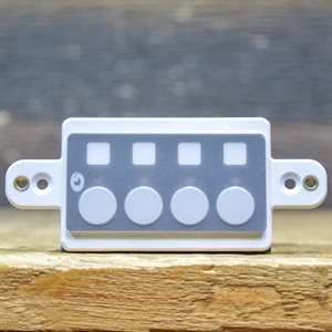 SYMETRIX ARC-EX4E MODULAR REMOTE EXTENSION WITH 4 SWITCHES AND LEDS