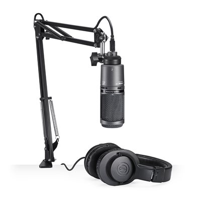 AUDIO-TECHNICA AT2020USB+PK STREAMING/PODCASTING PACKAGE