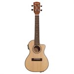 ALVAREZ AU70WCCE CONCERT UKULELE ACOUSTIC ELECTRIC W/CUTAWAY, NATURAL SATIN FINISH