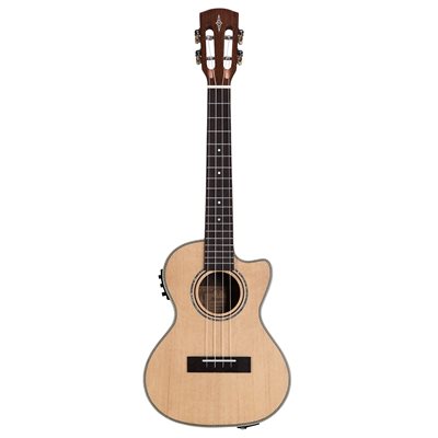 ALVAREZ AU70WTCE TENOR UKULELE ACOUSTIC ELECTRIC W/CUTAWAY, NATURAL SATIN FINISH