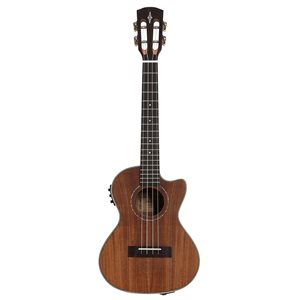 ALVAREZ AU90TCE TENOR ELECTRIC ACOUSTIC UKULELE W/CUTAWAY, NATURAL SATIN FINISH