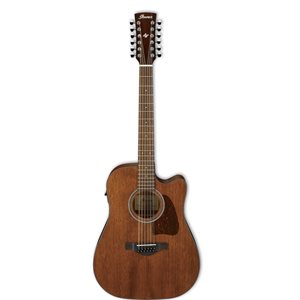 IBANEZ AW5412CE-OPN ARTWOOD CUTAWAY 12-STRING OPEN PORE NATURAL