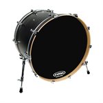 EVANS RESONANT BLACK BASS DRUMHEAD 22 BD22RBG