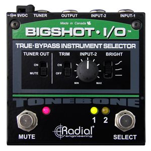 RADIAL ENGINEERING TONEBONE BIGSHOT I/O INSTRUMENT SWITCHER R800 7212 00