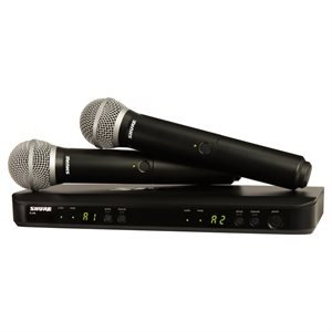 SHURE BLX288/PG58-H10 DOUBLE SANS-FIL