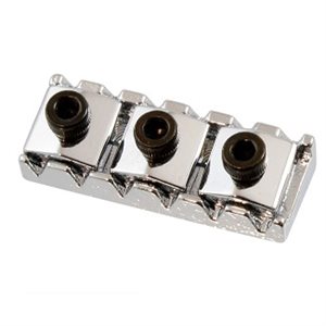 ALLPARTS BP-0026-010 1-5/8 IN. LOCKING GUITAR NUT – SILVER