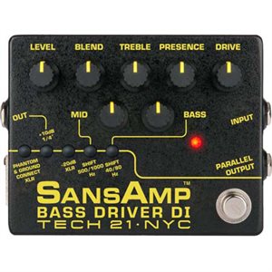 TECH 21 SANSAMP BASS DRIVER DI V2