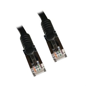COVID AUDIO VISUAL C5EF-RJ-BLK-07 CAT 5E SHIELDED RJ45 TO RJ45, NOIR, 7 PIEDS