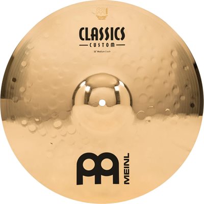 MEINL CLASSICS CUSTOM MEDIUM CRASH 16 CC16MC-B MEINL CLASSICS CUSTOM MEDIUM CRASH 16 CC16MC-B
