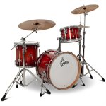 GRETSCH CATALINA CLUB 3-PIECE SHELL PACK 20/12/14 GLOSS CRIMSON BURST
