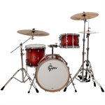 GRETSCH CATALINA CLUB ENSEMBLE DE FÛTS 3 MORCEAUX 20/12/14 GLOSS CRIMSON BURST