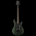 PRS SE CE24 SWAMP ASH SANDBLASTED GREEN AVEC ÉTUI SOUPLE