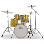 GRETSCH CATALINA MAPLE ENSEMBLE DE FÛTS 5 MORCEAUX 20/10/12/14/5.5X14SN LEMON SPARKLE