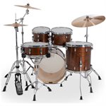 GRETSCH CATALINA MAPLE 5-PIECE SHELL PACK 20/10/12/14/5.5X14SN WALNUT GLAZE