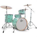 GRETSCH CATALINA MAPLE 4-PIECE SHELL PACK 16X22/12/16/6.5X14SN SEAFOAM GREEN