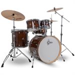 GRETSCH CATALINA MAPLE ENSEMBLE DE FÛTS 5 MORCEAUX 22/10/12/16/5.5X14SN WALNUT GLAZE