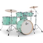 GRETSCH CATALINA MAPLE ENSEMBLE DE FÛTS 7 MORCEAUX 22/8/10/12/14/16/6.5X14SN SEAFOAM GREEN