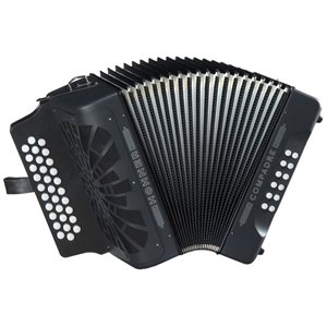 HOHNER COMPADRE E/A/D KEY BLACK W/BAG